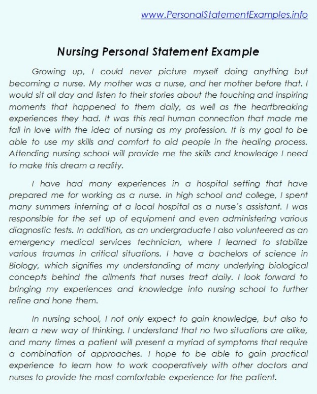 nursing-personal-statement